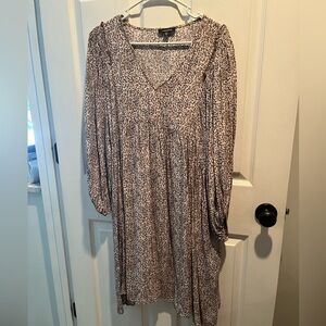 Leopard print dress